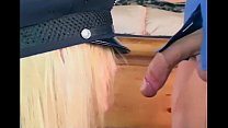 video хорошенькая женщинаполицейский трахается в перчатках и чулках sex