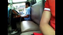 video guy caught jerking on the buss busted sex