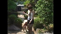 video госпожа превращает своего голого раба в голую собаку sex