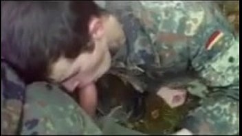 video минет в горячей немецкой военной блондинке sex