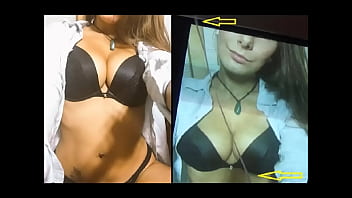 video мой трибьют спермы сексуальная девушка с большими сиськами в натуральном и нижнем белье sex