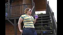 video ирландская белая девушка с большой шикарной задницей mj на улице показывает свою огромную задницу sex