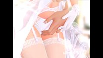 video オーガズムに指で触れた罪のないアニメの花嫁 sex
