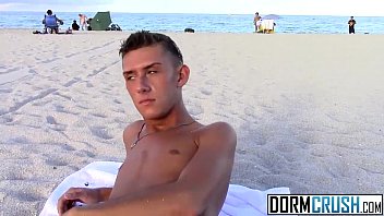 video skinny twink tyler eaten getting picked up on the nude beach sex