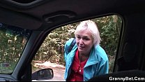 video бабушку сняли с дороги и трахнули sex