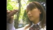 video японская школьница делает минет в парке sex