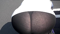 video 彼女の妻はレギンスhdを通して見る sex
