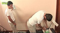 video ラテン系イケメンペイントジョブ1 sex