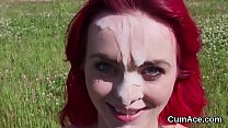 video необычная бомба получает камшот на ее лицо глотая всю сперму sex