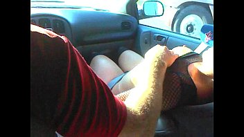 video ジョーダンフェイは幸運なトラック運転手に彼女の精液を二度見させます sex