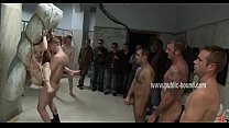 video ロープで固定されたかわいいゲイイケメン sex