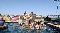 video подругу трахнули после вечеринки у бассейна на улице sex