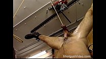 video ジムロバーツが逆さまに詰め物をした sex