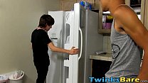 video naruto kyler moss takes a spin on robbies cock in the kitchen sex