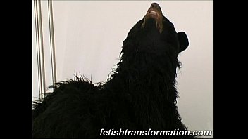 video with glamorous babe with bear fur sex