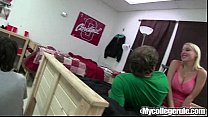 video mycollegerule трахает грудастую тинку в общаге sex