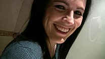 video having fun behind the scene in the bathroom with montse swinger sex