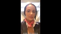 video бортпроводник использует в полете wifi для видеонаблюдения на camsoda sex