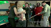 video грудастую горячую haley трахнули на бильярдном столе sex
