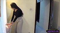 video jepang ladyboy licks and fucks a gloryhole asshole from a guy sex