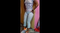 video i went to fuck with another man i return home full of cum and my husband questions me and refills me i finished sex