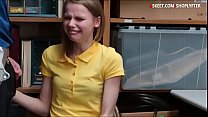 video skinny teen chick catarina petrov steal merchandise and gets her sweet pussy fucked in lp office sex