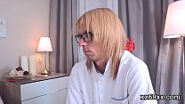 video stud assists with hymen checkup and shagging of virgin cutie sex