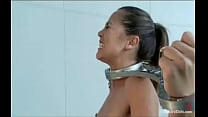 video femdomの猫とお尻の電気浸透 sex