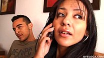 video латинской брюнетке кончили на лицо после хардкорной сессии траха sex