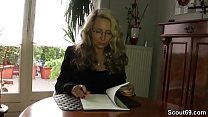 video samanata horny german milf with mega tits fucks her boss sex