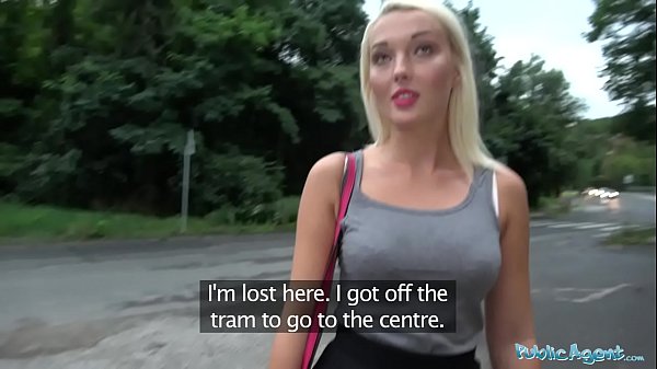 video публичный агент блондинку трахает потерянный незнакомец sex