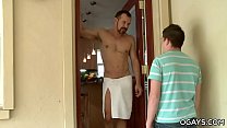 video ジョーダンロングは彼の相棒のお父さんに犯される sex