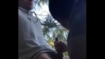 video handjob outdoors sex