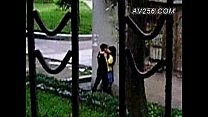 video молодая пара вожделения на открытом воздухе sex