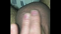 video rubbing the base of my cock all the way down right between my balls feels great sex