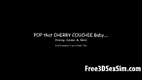 video вкусный 3d мультфильм рыжая сосет член и трахается sex