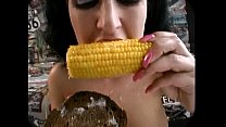 video сперма на еде сперма в початках кукурузы sex