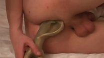 video привязка простаты и растяжение анала причудливой лопатой sex