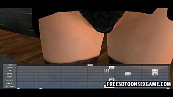 video 美しい3d漫画のブロンドの女の子にセクシーなクローズアップ sex