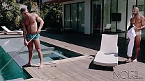 video nipali noirmale big dick black hunk homeowner fucks poolboy seth santoro sex