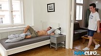 video raweuro barebacked twink moans while getting his ass stuffed sex