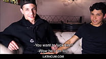 video وبيطلع two twink spanish latino boys get paid to fuck in front of camera guy sex