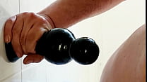 video babanne big butt plug on the wall sex