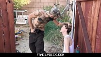video familydick trailer park stepdaddy fucks his boy after catching him smoking sex