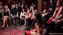 video горячие шлюшки отшпилили киску и задницу в оргии sex