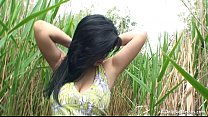video busty ellen stripping y botella de sex