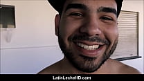 video настоящему прямому латиноамериканцу в любительском видео заплатили за секс втроем с двумя геями sex