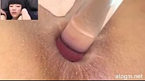 video без цензуры jav нет мозаики маленькая супер горячая японская девушка получает стеклянную игрушку в ее очко и sex