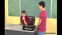 video ゲイティーチャーファンタジーが実現 sex
