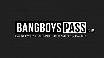 video gayorgy masks and whip cream is the name of the game with this orgy sex